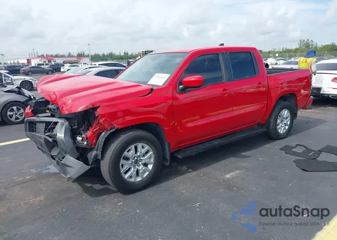 2022 Nissan Frontier Sv 4X2 из США, поврежденный, VIN 1N6ED1EJ2NN673543